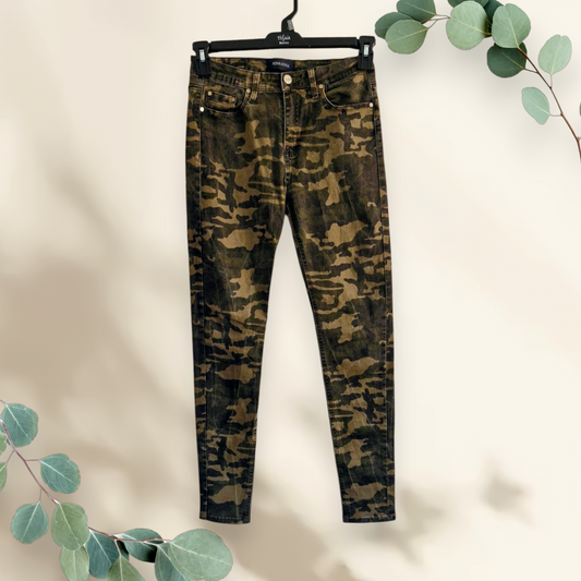 Pantalon à motifs